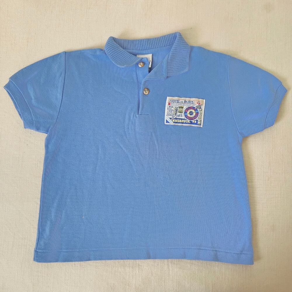 Vintage Oshkosh Europe Travel Polo 5t/6